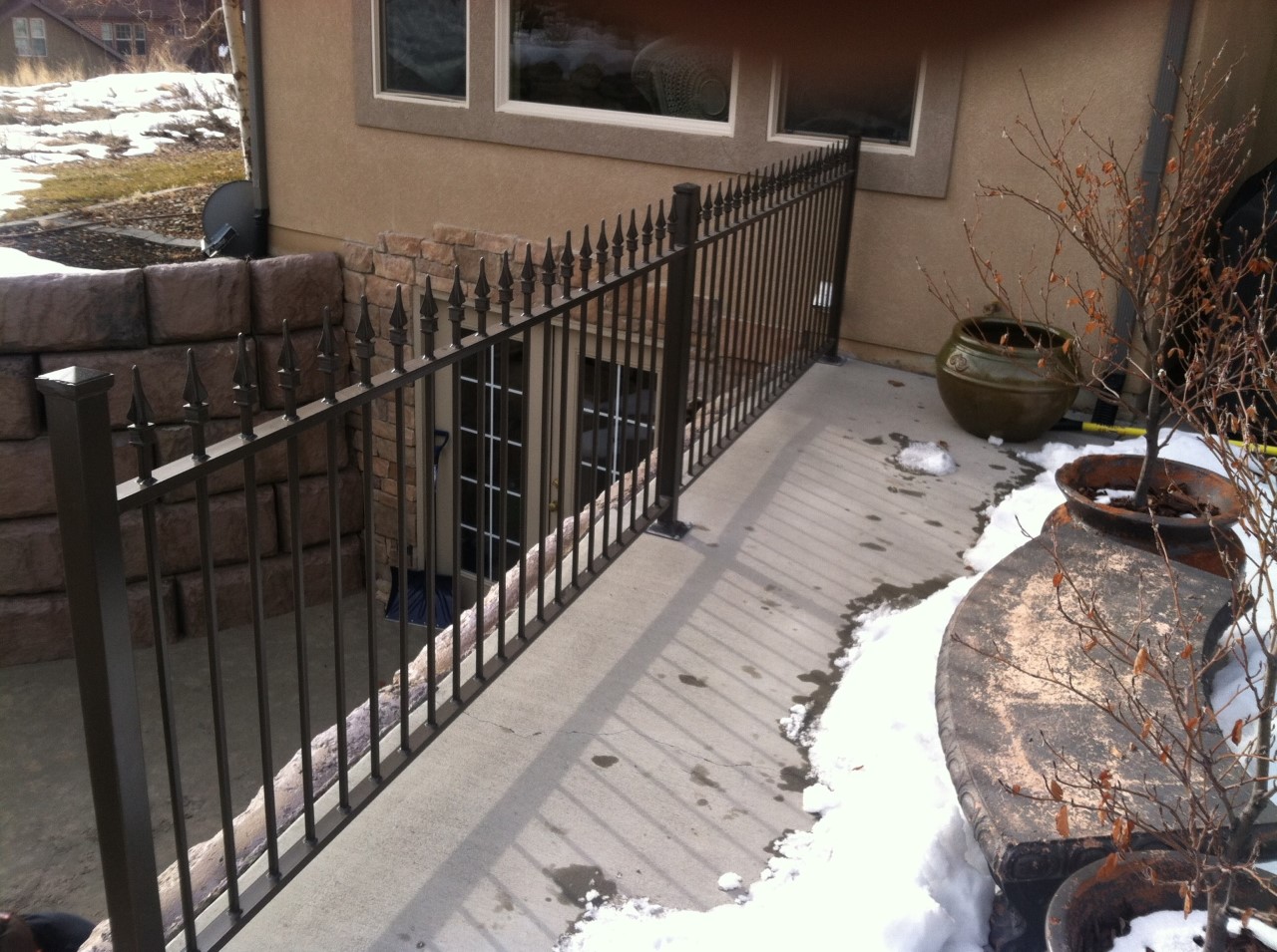 Iron Fence Utah Edmonds Railing